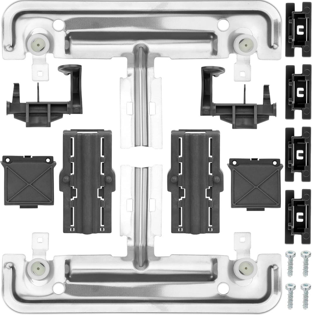 2024 UPGRADED W10712394 Dishwasher Replacement Top Rack for Kenmore Kitchenaid Whirlpool Dishwasher, Replace W10712394VP, AP5956100, W10350376, PS10064063