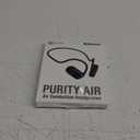Purity Air Open Ear Headphones - True Air Conduction Wireless Bluetooth Open Ear Earbuds with Dual Mic for iPhone/Android - Secured Long Wearing Comfort, Sports Sweat Resistant (Black/Black)