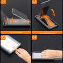 3 Pack for iPhone 16 Tempered Glass Privacy Screen Protector, Dust Free CABIN, Auto Positioning, Bubble Free, Privacy Protection, Easy Installation,9H+ Hardness