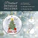 5 x Funny Ornament 2025  White Elephant Gift, Light That Sh*t Up Holiday Tree Dcor  Hilarious Adult Humor Xmas Ornament, Secret Santa Gag Gift