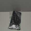 BFONS XL Silicone Faucet Handle Drip Catcher Tray, 18.1in x 5.7in x 0.79in, Black