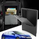 CarQiWireless Center Console Hidden storage box for Honda Civic 2016-2021, Center Console Organizer for Honda Civic Hatchback Si Coupe Type R Accessories 2021 2020 2019 2018 2017 2016