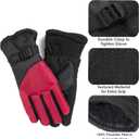 Trail maker 10 Pair Gloves in Bulk Winter Gloves for Adult Women, Men, Warm for Extreme Weather Waterproof Insulated Gloves