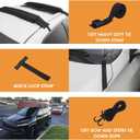 HEYTRIP Universal Soft Roof Rack Pads for Kayak/Surfboard/SUP/Canoe with 15FT Tie-Down Straps and Storage Bag