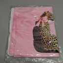 Trendy Pink Cheetah Print Pillow Covers 18x18, Cheetah Print Room Decor, Preppy Leopard Lucky 8 Ball Star Decorative Throw Pillow Covers for Girls Bedroom Living Room Home, Set of 2