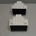 WdtPro Solar Lights Outdoor Motion Sensor, 3500LM Bright Solar Flood Lights Outdoor, Adjustable & Upgrade Glass Panel, Wireless LED Solar Powered Security Spot Lights Waterproof for Yard-2Pack, White