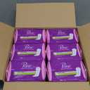 Poise Daily Incontinence Panty Liners, 2 Drop Very Light Absorbency, Long, 44 Count of Pantiliners, 6