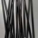Aluminum Tent Poles Replacement, Black Pre-Assembled Tent Pole, 7001 T6 Heated Camping Tent Rod