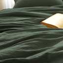 WRENSONGE Twin/Twin XL Comforter Set - 2 Pieces Deep Forest Comforter Prewashed Soft Lightweight for All Seasons,Fluffy Down Alternative Twin XL Comforter with 1 Pillow Sham