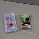 Kids Camera Instant Print, Birthday Gifts for Girls Boys with 3 Rolls Print Paper & 32GB Card, 48MP Toddler Digital Camera 1080P HD Video Toys Camera for Kids 3-12, Green