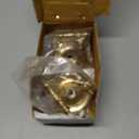 Craftsofindia 5 Inch Brass Kerala Samai Standing Deepak for Puja - Traditional Oil Lamp Diya Indian Engraved Deep Diwali Deepawali Kutthu Vilakku Pooja Return Gift Item [Set of 2]