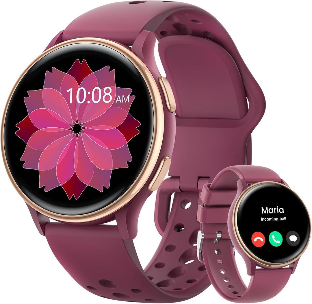 Smart Watches for Women & Men (Answer/Make Calls), Activity Smart Watch with 24/7 Heart Rate, Sleep Monitor, 400+ Watch Face, 70+ Sport Modes, Waterproof Fitness Tracker Smartwatchfor Android & iPhone