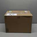 Navaris Bread Box - Metal Bread Bin Storage Tin with Front Opening Drop Down Door for Kitchen Counter or Shelf - Breadbox Storage Container - Cream