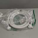 SUIGETSU Washing Machine Hose 10FT - Anti-Burst PVC Water Supply Line with Quick Connect Adapter & Brass Nuts, Universal Fit for LG Samsung Whirlpool Maytag (118inches)