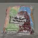 Gilprop 12 Pcs Mother's Day Flower Wrapping Mesh Paper Kit, 11 Inch x 4 Yard Wavy Pearl Edge Flower Bouquet Packaging Mesh Florist Supplies with 4 Ribbons and 24 3D Butterflies for Mother's Day