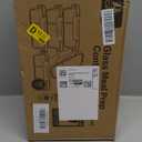 [5-Pack,36 Oz]Glass Meal Prep Containers 2 Compartments Portion Control with Upgraded Snap Locking Lids Glass Food Storage Containers, Microwave, Oven, Freezer and Dishwasher (4.5 Cups, White and Gray)