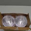 3.94"/100mm Clear Plastic Fillable Christmas DIY Craft Ball Ornament-Pack of 10