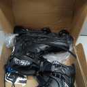 LIKU Fitness Professional Inline Skates Women Men Adult Youth Black (Men 6,Women 7)