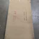 Limiyer Art Hand painted Modern Abstract Art Oil painting White and brown Thick texture canvas Art Oil painting Living Room Bedroom Office Wall Art Deco 40x28 inches (YI022)