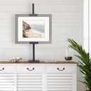 Americanflat Adjustable Tabletop Easel Stand for Picture Frames up to 28" - Ideal Picture Frame Stand to Display Art, Signs, or Photos - Use Easel Stands for Home or Events - Black