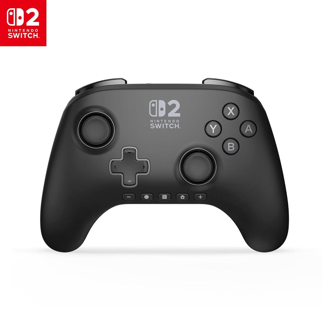 PowerA Advantage Wireless Controller for Nintendo Switch 2 - Black, Officially Licensed, Hall Effects, Mappable Buttons, Pro Controller, C Button, Motion Controls