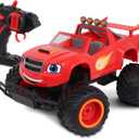 NKOK Blaze and The Monster Machines RC: High Performance Blaze - Nickelodeon, Remote Control Offroad Monster Truck