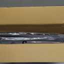 Widyana Double Rods Clothes Rack with Wheels, Rolling Portable Garment Rack for Hanging Clothes, Metal Clothes Racks, Black Coat Rack for Bedroom, Laundry Room & Living Room