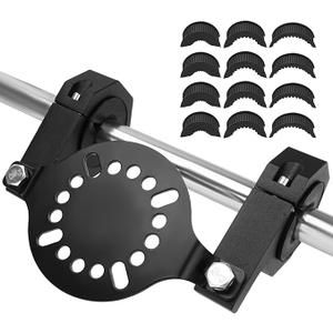 JERBOR Upgraded UTV ATV Gas Can Mount Fit for Rotopax, Oil Tank Mounting Holder Fit for Polaris for Pioneer for Can Am Commander Talon for CFMOTO, Fit for 1''-2'' Roll Cages and Most of Gasoline Pack