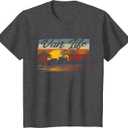 Retro Vintage Van Life is The Real Adventure T-Shirt Youth M