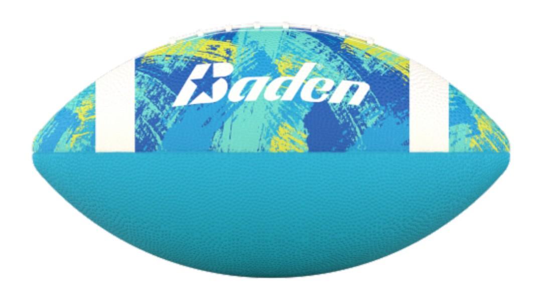 Baden Junior Football - Turquoise/Yellow