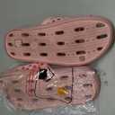 Litfun Shower Shoes for Women Non-Slip Quick Dry Shower Slippers Lightweight Pool Sandals with Drain Holes for College Dorm, Beach, Bathroom & Gym, 40