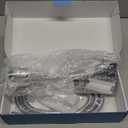 MakeFit Filtered Shower Head - 6 Modes High Pressure Handheld Shower Head with Filter Mineral Beads, Detachable Handheld Showerhead Set with Stainless Steel Hose and Shower Arm Bracket (Chrome)