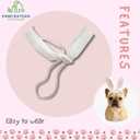 Pet Costume Headbands, 3-Pack Set, Frog Bunny Red Design, Dog Cat Accessories, for Funny Photo, Cute Daily wear, Party Must-Have Items