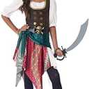California Costumes, Boho Pirate, Child, XL Size