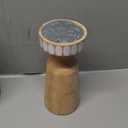 HD Designs Wood Large Candle Holder 8