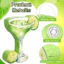 Gilprop Margarita Piñata with Stick Blindfold Tequila Wine Glass Adult Piñata Green Lemon for Margs Matrimony Bachelor Wedding Bridal Shower Photo Prop Funny Summer Birthday Party Supplies