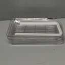 Egg Holder for Fridge, Automatic Rolling Egg Container for Refrigerator, Stackable Fridge Organizers and Storage with Lid, Clear Plastic Egg Dispenser & Tray (2 Tier)