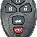 Keyless Entry Remote Start Control Key Fob Replacement Fits for Chevy Impala 2006 2007 2008 2009 2010 2011 2012 2013 Chevrolet Impala Limited Monte Carlo Cadillac DTS Buick Lucerne OUC60270