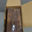 BAYKA Floating Shelves Bathroom for Wall  Shelf Over Toilet Farmhouse Rustic Wood for Bedroom, Kitchen, or Living Room Decor Organization, Christmas Decor Shelves  Rustic Brown, Set of 3 (15.7inches)