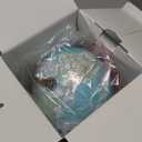 8'' World Globe with Gold Stand 720 Rotating, Kids Adults Student Geography Educational, Desk Globe Decorative Office Classroom, Unique Birthday Christmas Gifts (Elegant Turquoise)