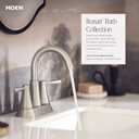 Moen Ronan Bronzed Gold Single-Handle Modern Shower Faucet with Square Handheld Rain Shower Spray Head Featuring Magnetix, Valve Included, 82023BZG