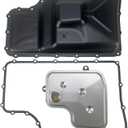 Transmission Oil Pan with Filter & Metal Gasket - Fits Ford F-250 F-350 F-450 F-550 Super Duty 2011-2019, 6.2L 6.7L V8 6R140 Transmission - Replaces OE# BC3Z-7A194-B, 265-830