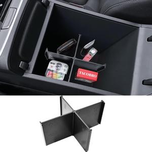 TACORBO Center Console Dividers Organizer Compatible with Santa Cruz 2022-2025 Accessories, Santa Cruz 2023 2024 Armrest Insert partitions
