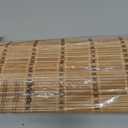 Cordless Bamboo Roman Shades, Light Filtering Bamboo Blinds Shades for Indoor Windows, UV Protection Roll Up Blinds for Home, Office, 26" W x 64" H, Natural