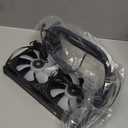 Thermalright Frozen Notte 240 Black ARGB V2 Water Cooling CPU Cooler,240Black CPU Cooler Specifications, Double PWM Fans, S-FDB Bearings, Suitable for AMD/AM4 AM5,Intel LGA 1700/1150/1151/1200/2011