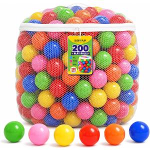Ball Pit Balls, Bright & Pastel Multicolor Plastic Balls For Kids
