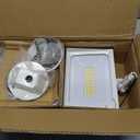 DEWENWILS 65W LED Flood Light Outdoor, 6670 LM Super Bright(500W Equivalent) IP65 Waterproof Knuckle Mount LED Security Light, 5000K Daylight Flood Light for Garden, Yard, Garage, UL Listed, White Set Of 2