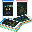 Party Favor LCD Writing Tablet for Kids, 8.5 Inch Colorful Doodle Board Drawing Tablet, Educational Learning Toys Birthday Gifts for Boys Girls Age 3 4 5 6 7 8 (12 Pack)