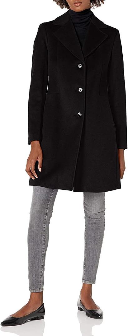 Calvin Klein women's Classic Wool Blend Coat (6)