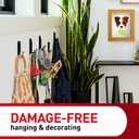 Command Medium Refill Strips, 36 Strips, Damage-Free Hanging, Reuse Medium Indoor Wall Hooks, No Tools Removable Adhesive for Home Decor